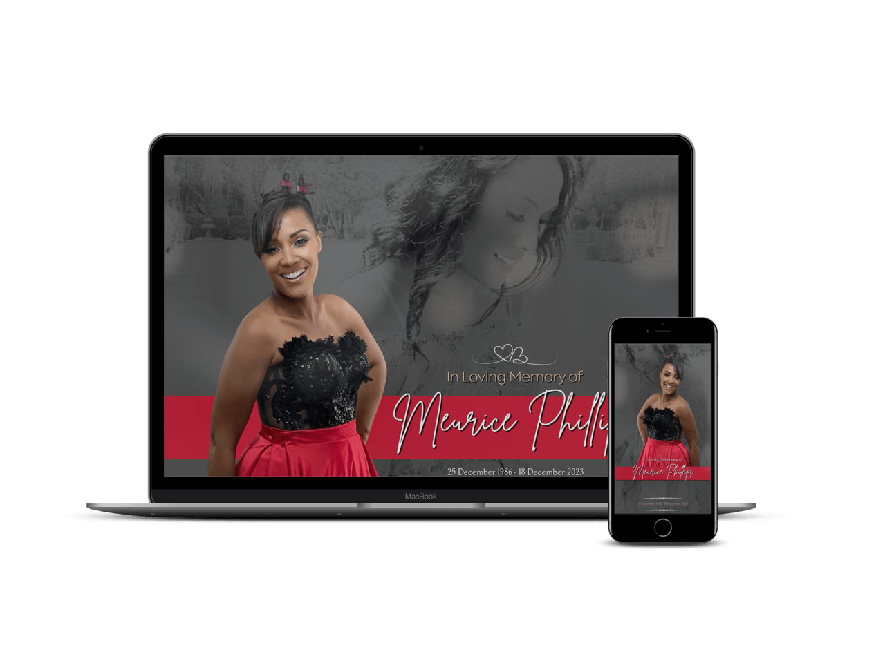 Virtual Memorials for loved ones - online virtual memorial pages - evntwall